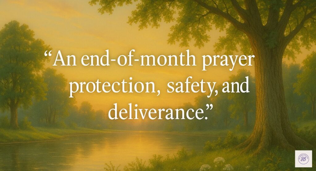 A Prayer for Protection, Safety & Deliverance