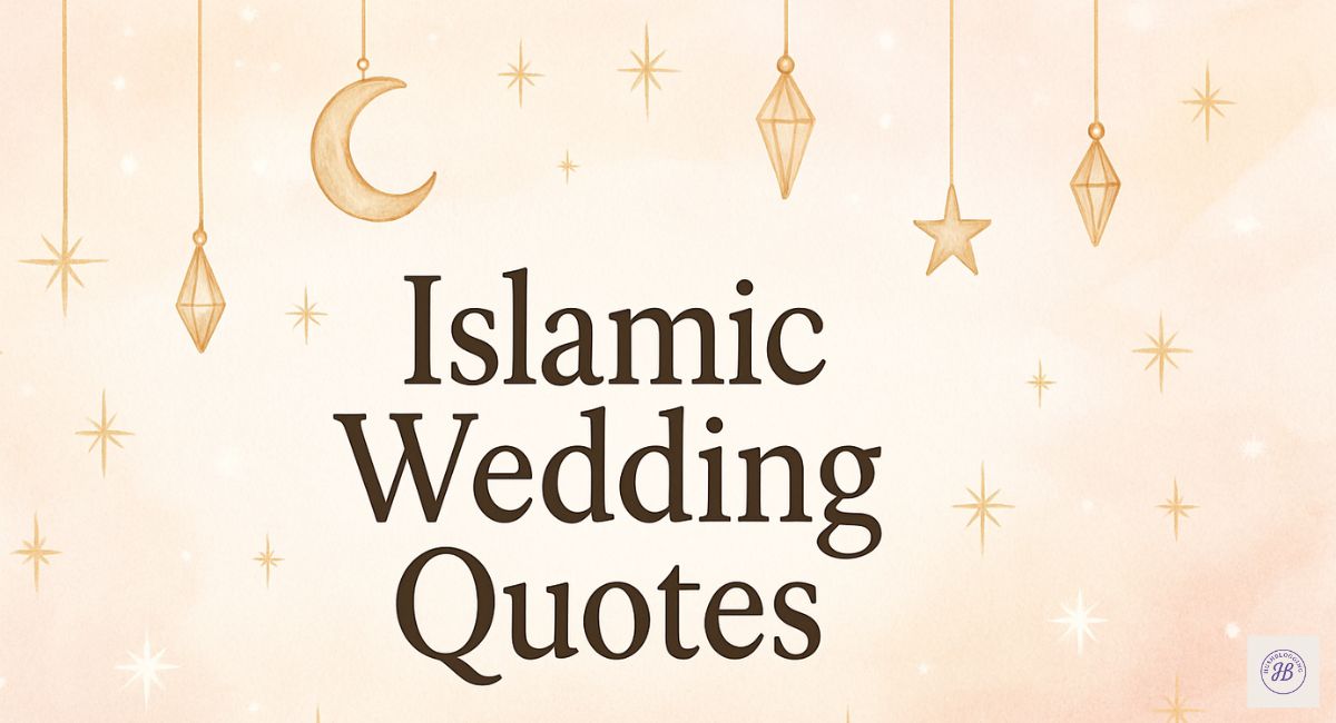 Best Islamic Wedding Quotes