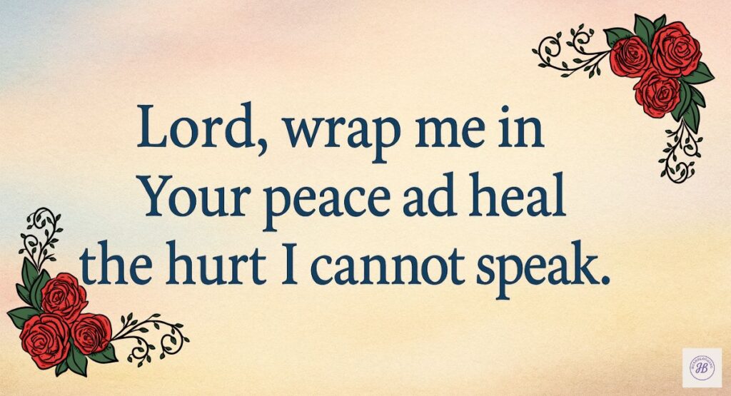 Comforting Prayers for Peace and Healing
