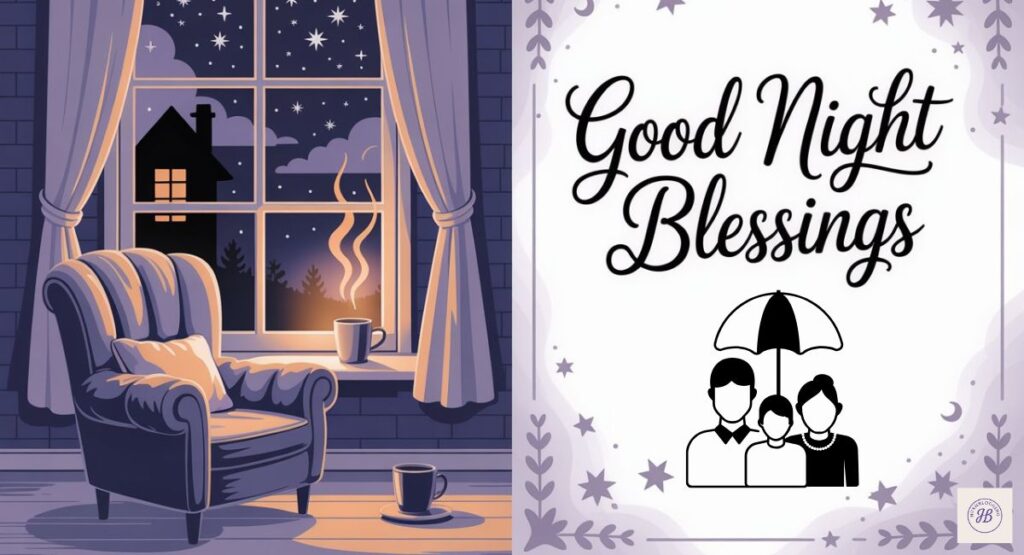 Good Night Blessings for Friends and Family
