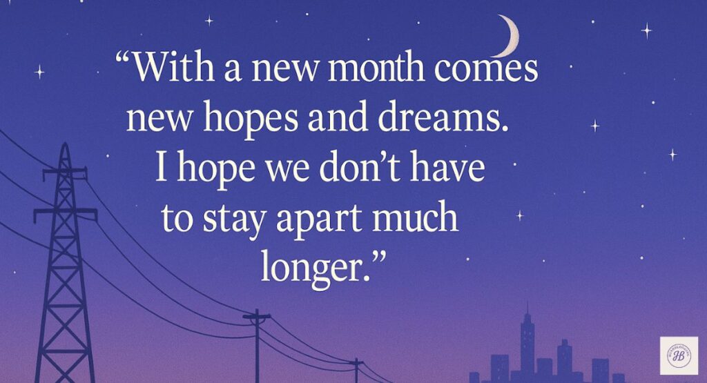 Long Distance New Month Prayer for Boyfriend
