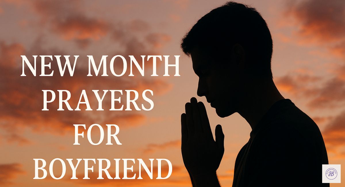 New Month Prayers for My Boyfriend