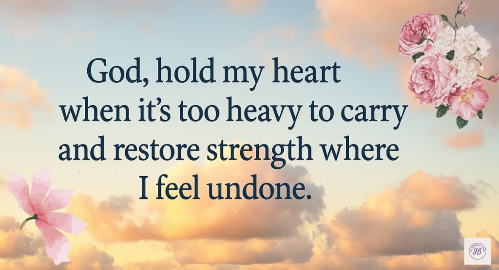 Special Prayers for the Weary, Broken, and Overwhelmed
