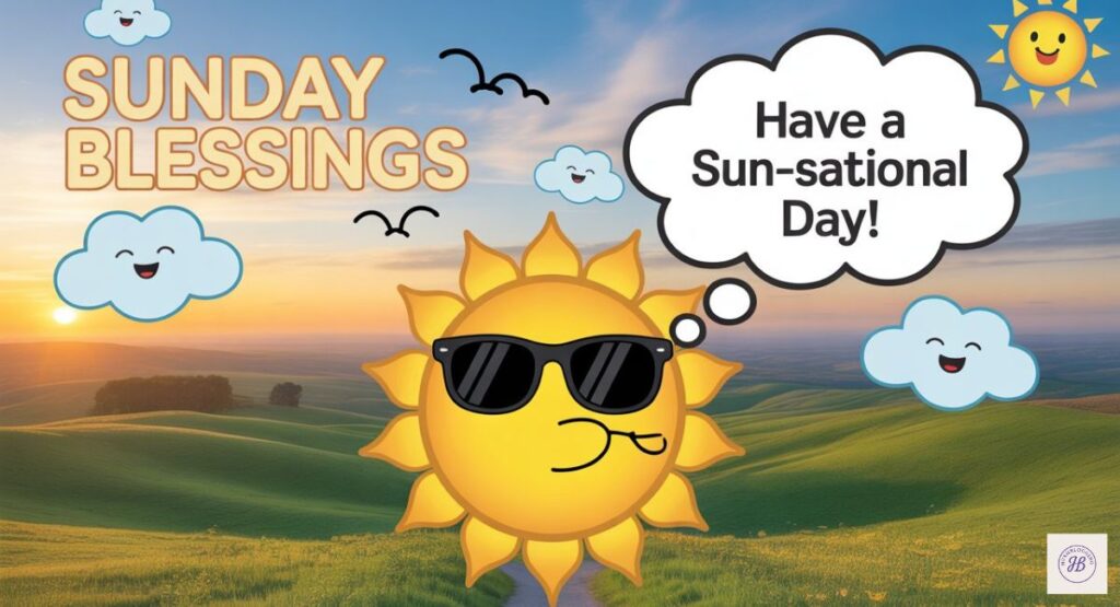 Funny and Light-Hearted Sunday Blessings