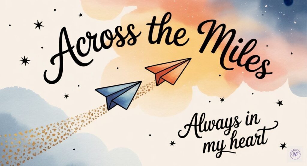 Heartfelt Messages for Long Distance Relationships
