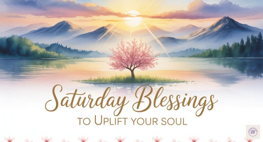 Motivational Saturday Blessings to Uplift Your Soul