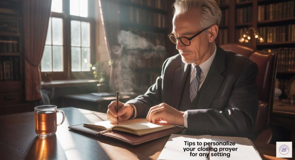 Tips to Personalize Your Closing Prayer for Any Setting